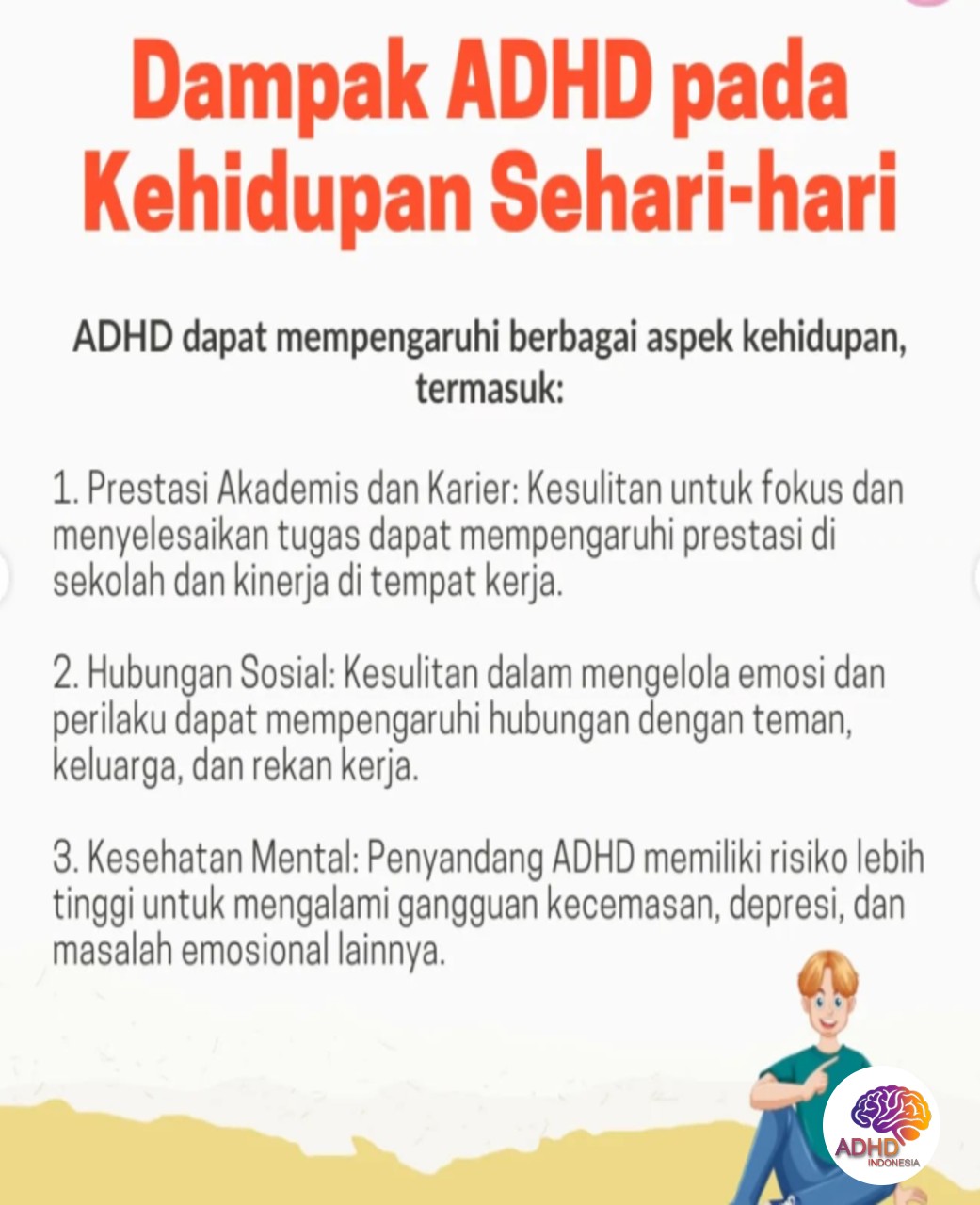 ADHD dan Hubungan Sosial Anak di Lingkungan Sekolah di Kabupaten Bulungan