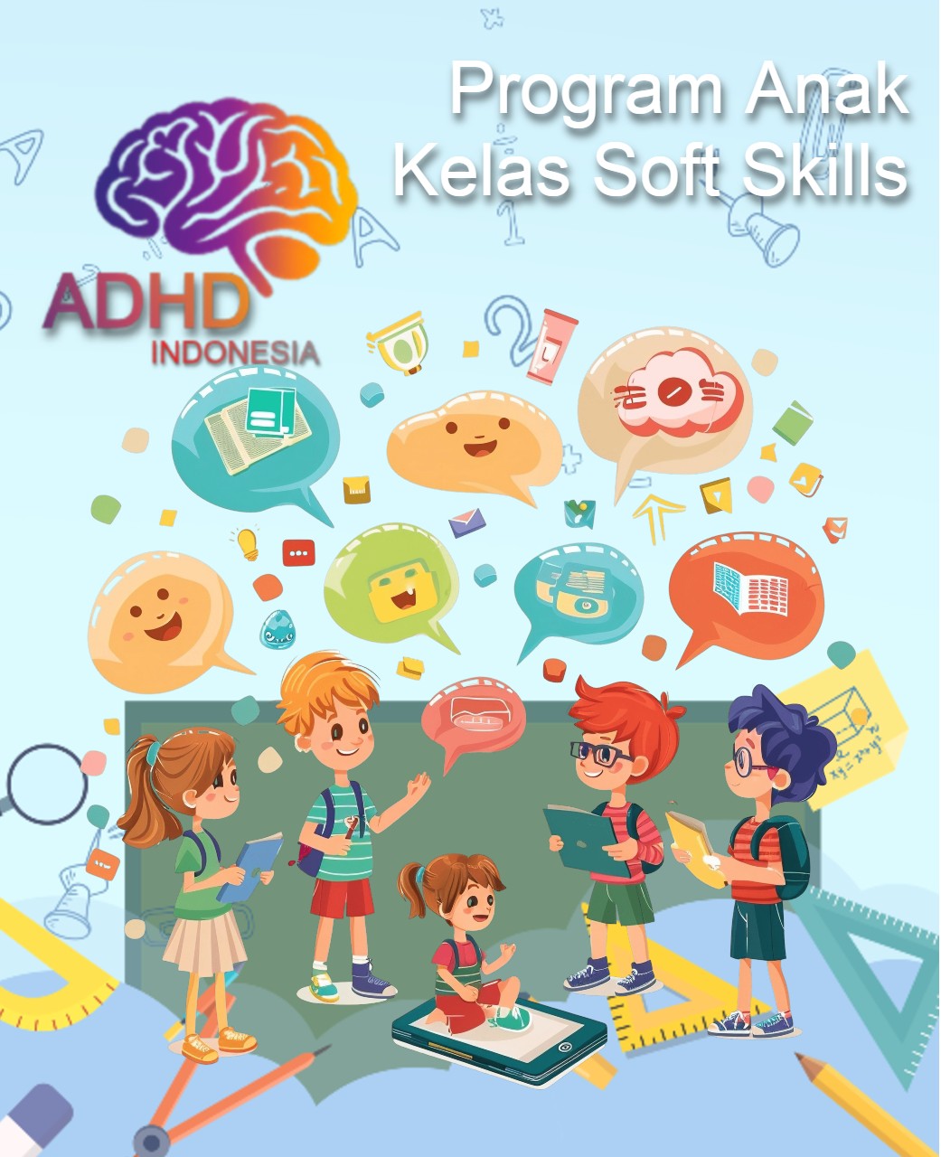 Program ADHD Indonesia Kabupaten Bulungan Kelas Soft Skills Anak ADHD