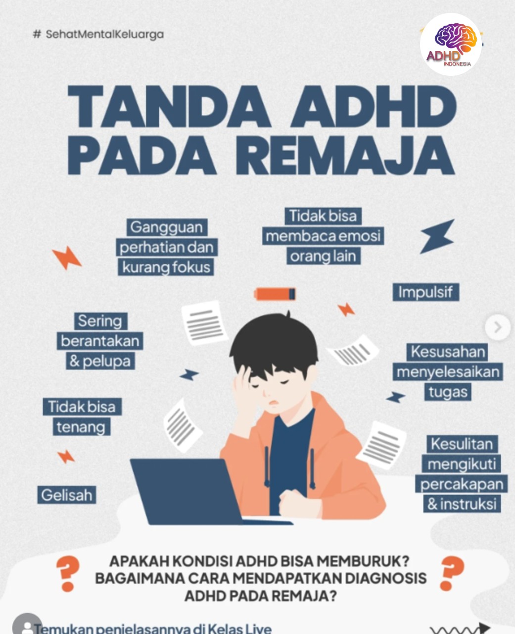 Screening ADHD Non-Diagnostik: Edukasi Awal bagi Orang Tua di Kabupaten Bulungan