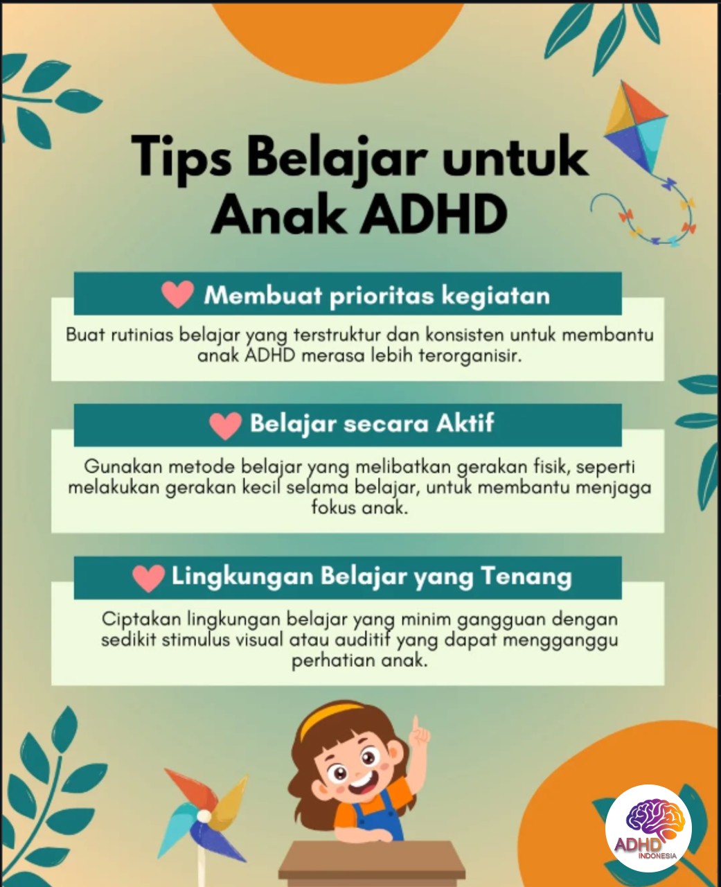 Strategi Belajar yang Cocok untuk Anak ADHD di Kabupaten Bulungan